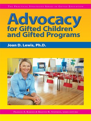 cover image of Advocacy for Gifted Children and Gifted Programs